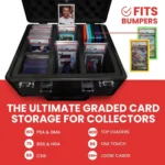 Evoretro Trading Card Storage Box – Grey 90-Slab Capacity 2