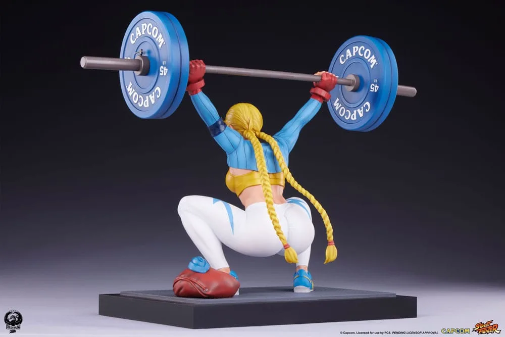 Street Fighter Statue – Cammy Powerlifting Alpha 41 cm 7