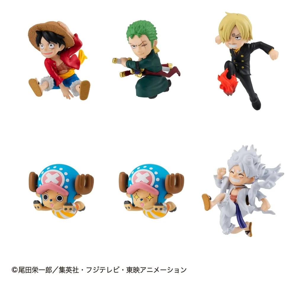 One Piece Mini Figures – Tobimas Blind Box Display 6 Pack 5 cm
