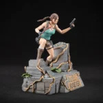 Tomb Raider Statue – Lara Croft with Swappable Accessories 24 cm 12
