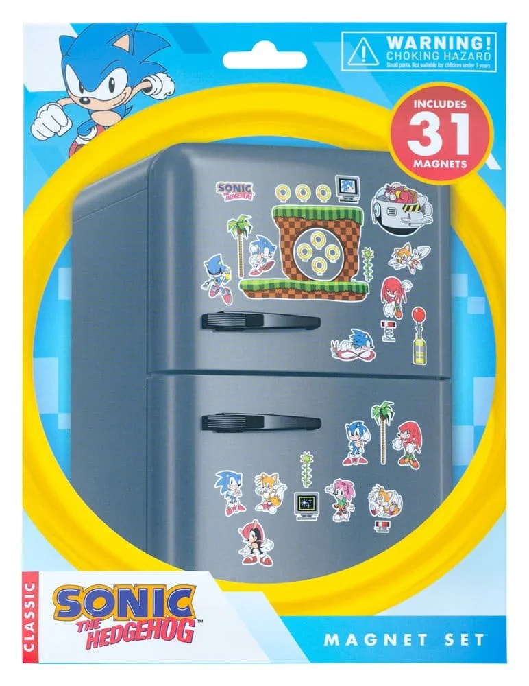 Sonic Magnet Set – Die-Cut Scene Pieces