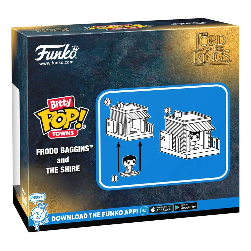 Lord of the Rings Vinyl Figure – Bitty Pop Town Frodo at Shire 2