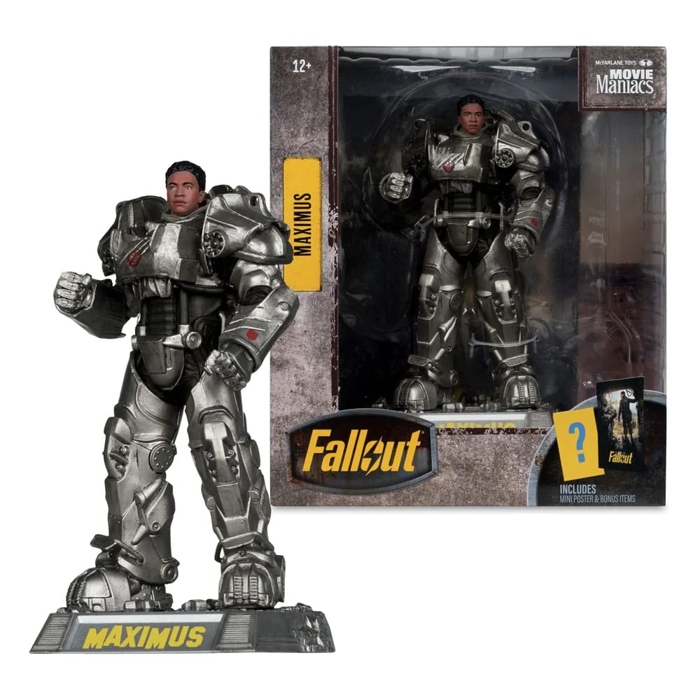 Fallout Posed Figure – Movie Maniacs Maximus Season 2 17 cm 4