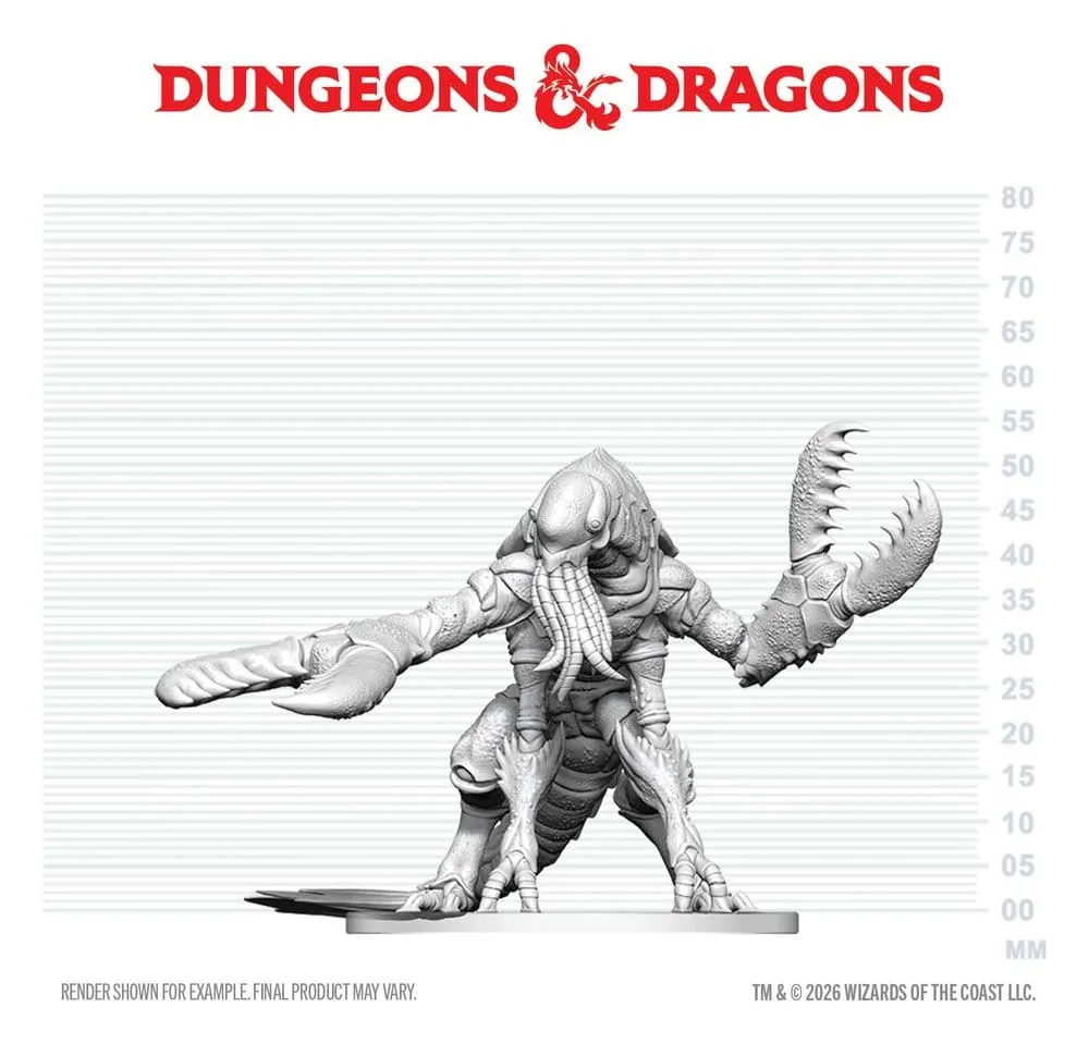 D&D Miniature – Nolzur's Marvelous Chuul 6 cm