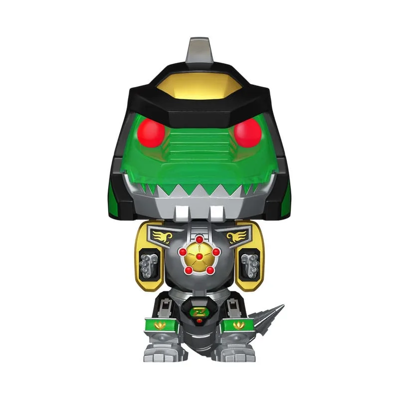Power Rangers Bitty POP Bots Figure – Dragonzord with Green Ranger