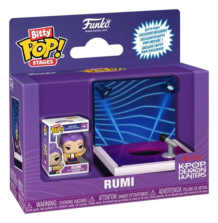 KPop Demon Hunters Vinyl Figure – Rumi Bitty Pop Stages 2.5 cm 5