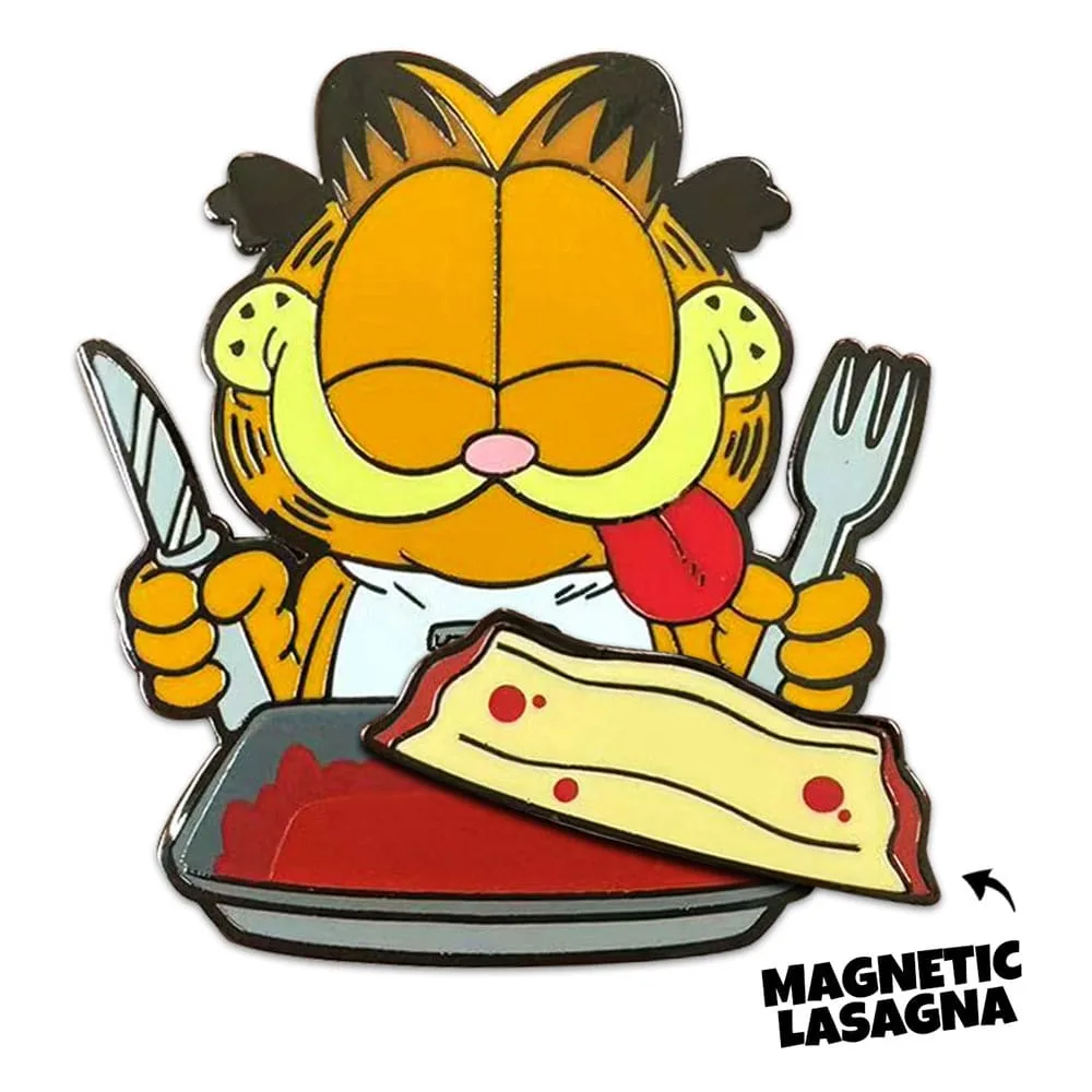 Garfield Pin Badge – Disco Lasagna Dinner 5 cm 2