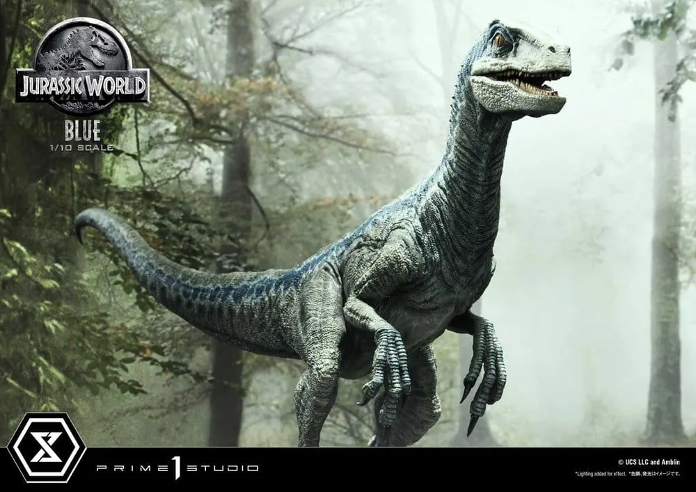 Jurassic World Statue – Blue Prime Collectible 17 cm 3