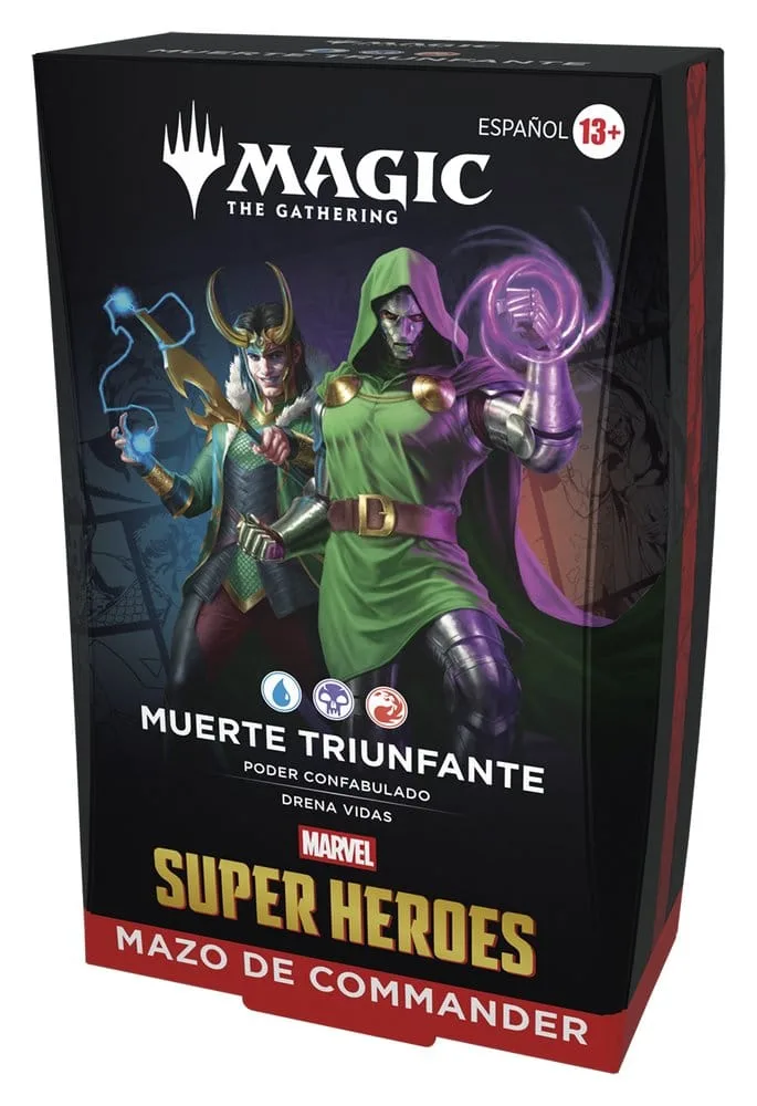 Magic The Gathering Commander Decks – Marvel Super Heroes Spanish 13