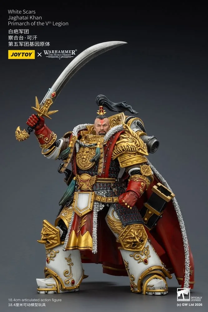 Warhammer Action Figure – Horus Heresy Jaghatai Khan 18.4 cm 5