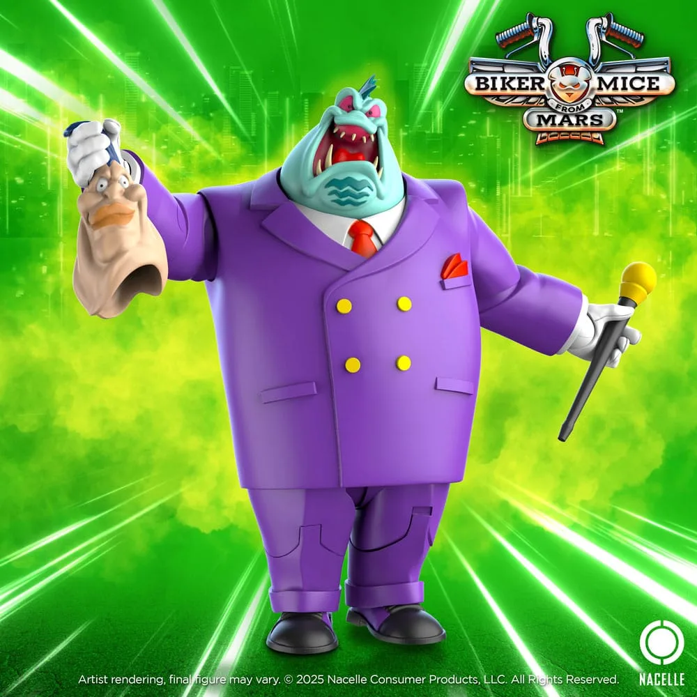 Biker Mice from Mars Action Figure – Limburger 23 cm 5