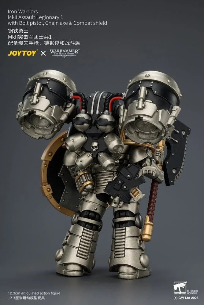 Warhammer Action Figure – Iron Warriors MkII Legionary 1 12.3 cm 12
