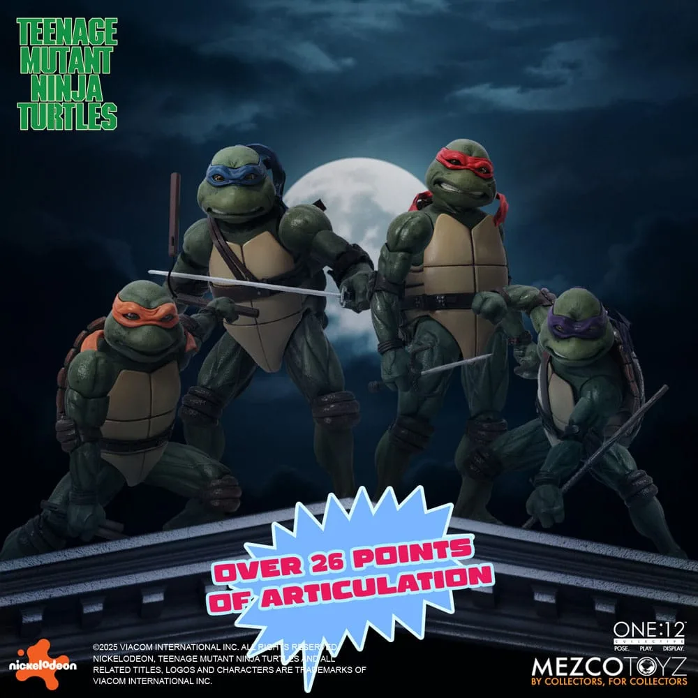 Teenage Mutant Ninja Turtles Figure Set – 1990 Movie 15 cm 14