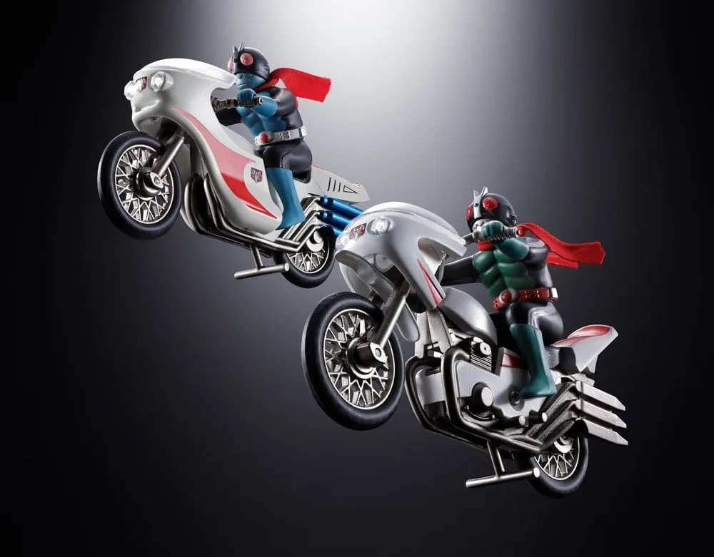 Kamen Rider Metallmodell – Modified Cyclone mit Rider No. 2 9 cm 8