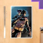 DC Comics Art Print – Batman & Catwoman Unframed 61 x 41 cm 2