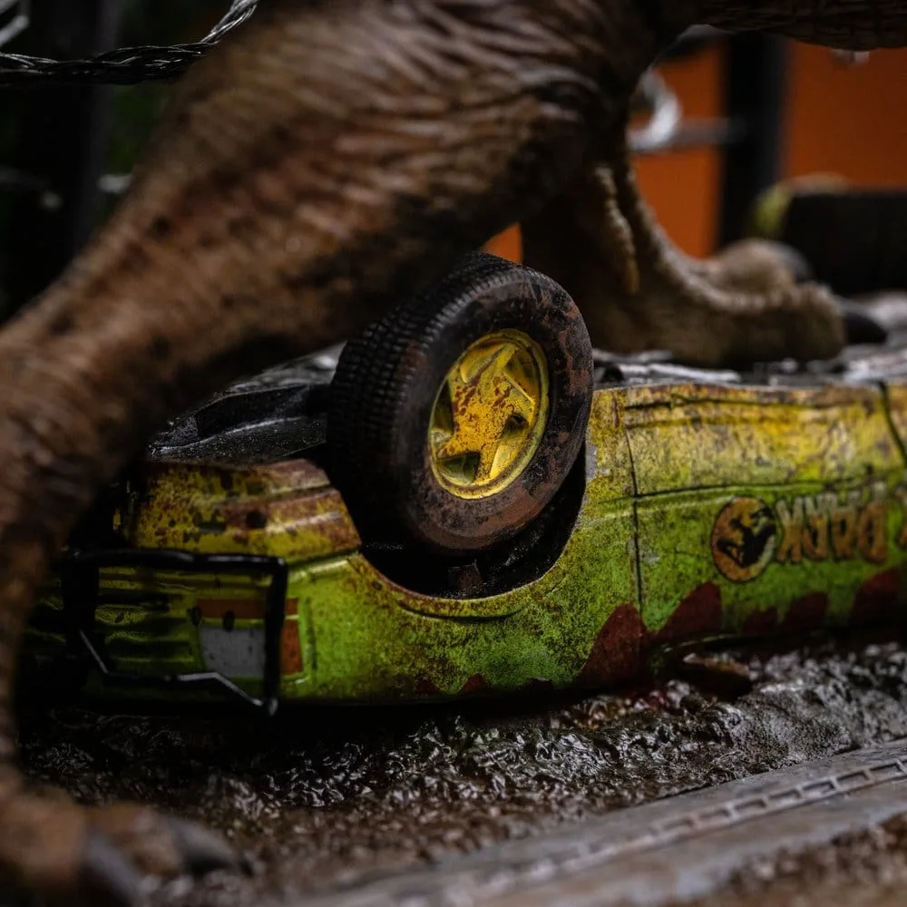 Jurassic Park Statue – Icons T-Rex Breakout Set A 17 cm 7