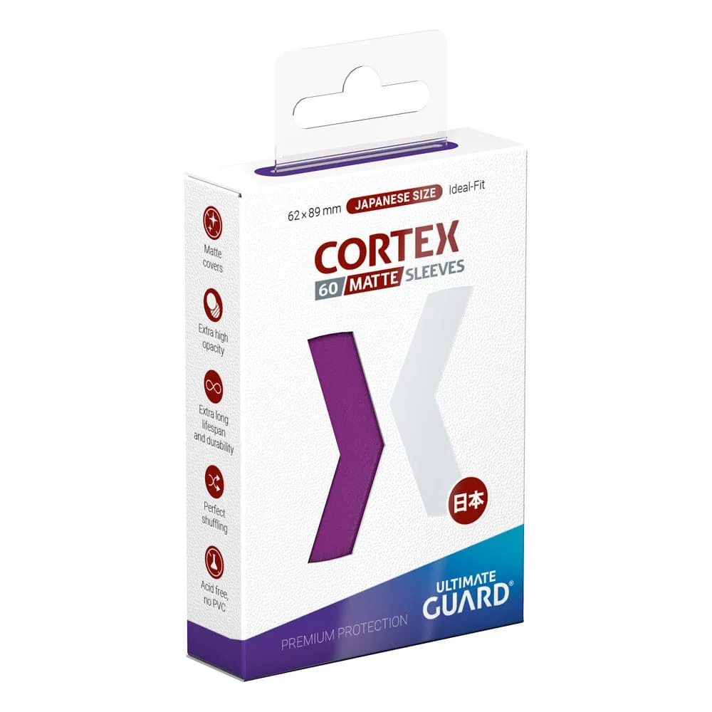 Ultimate Guard Card Sleeves – Cortex Matte Purple Japanese Size