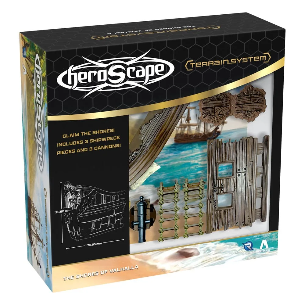 Heroscape Terrain Expansion – Shores of Valhalla English
