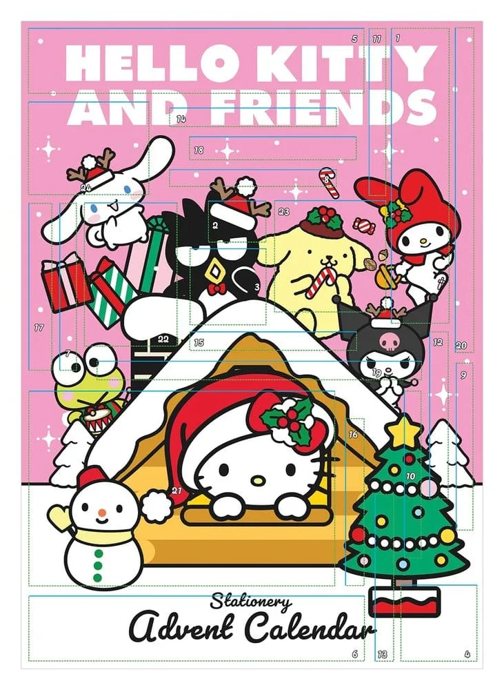 Sanrio Advent Calendar – Hello Kitty & Friends 2027 Display of 8