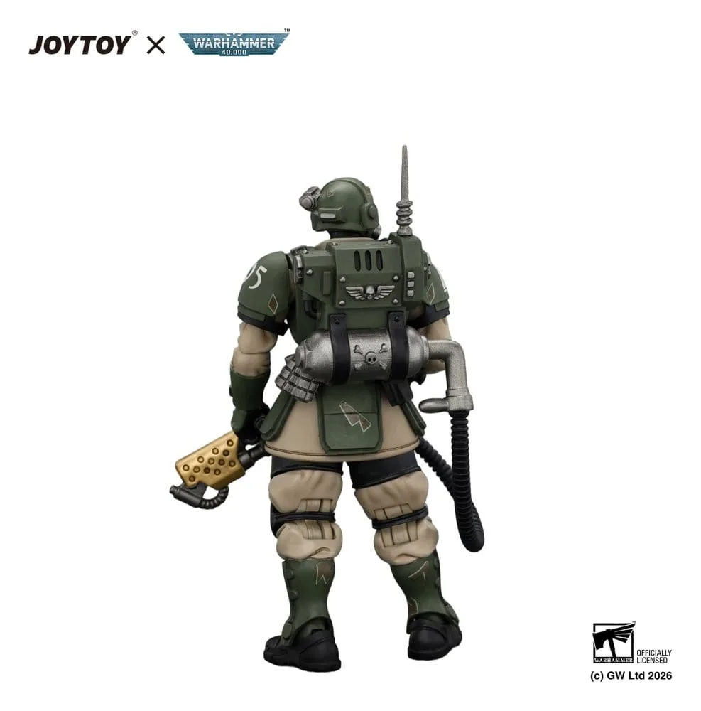 Warhammer Action Figure – Astra Militarum Kasrkin 2 with Flamer 3