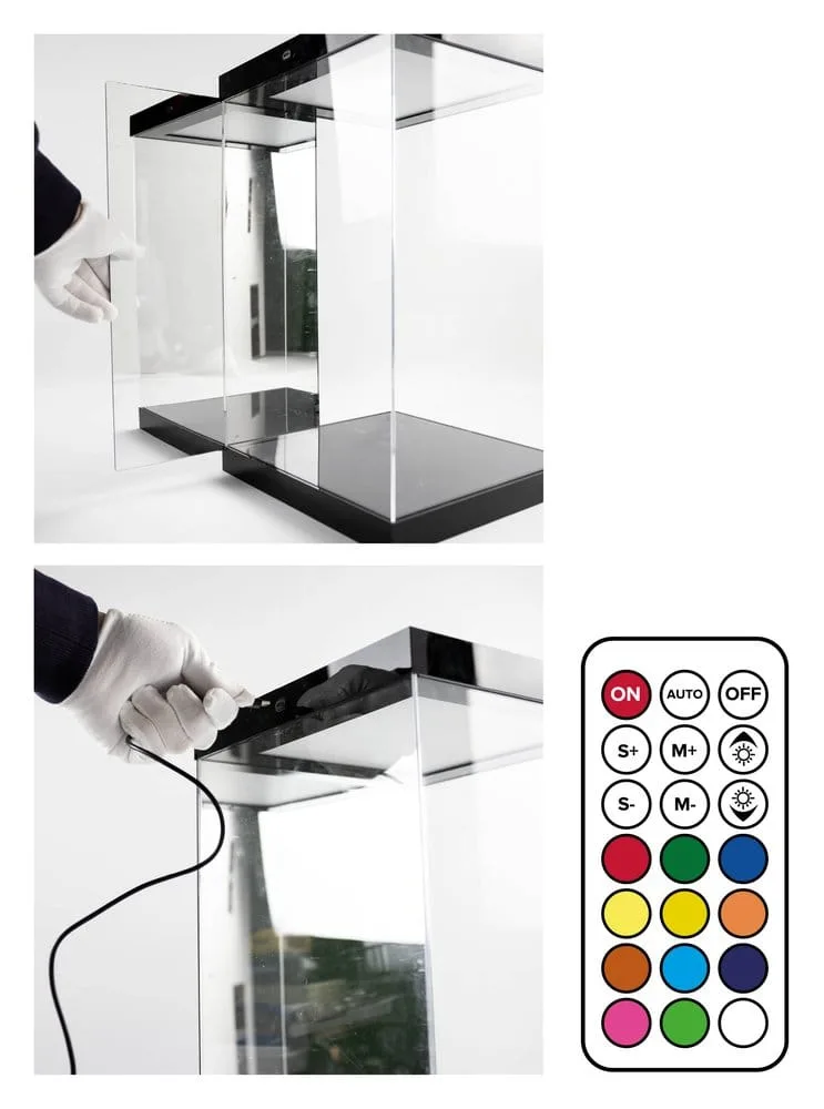Hero Stage vitrinekast – Shine and Slide met ledverlichting 1/6 2