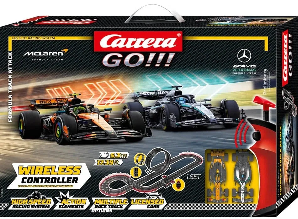 Carrera GO Slot Car Track Set – Formula Track Attack