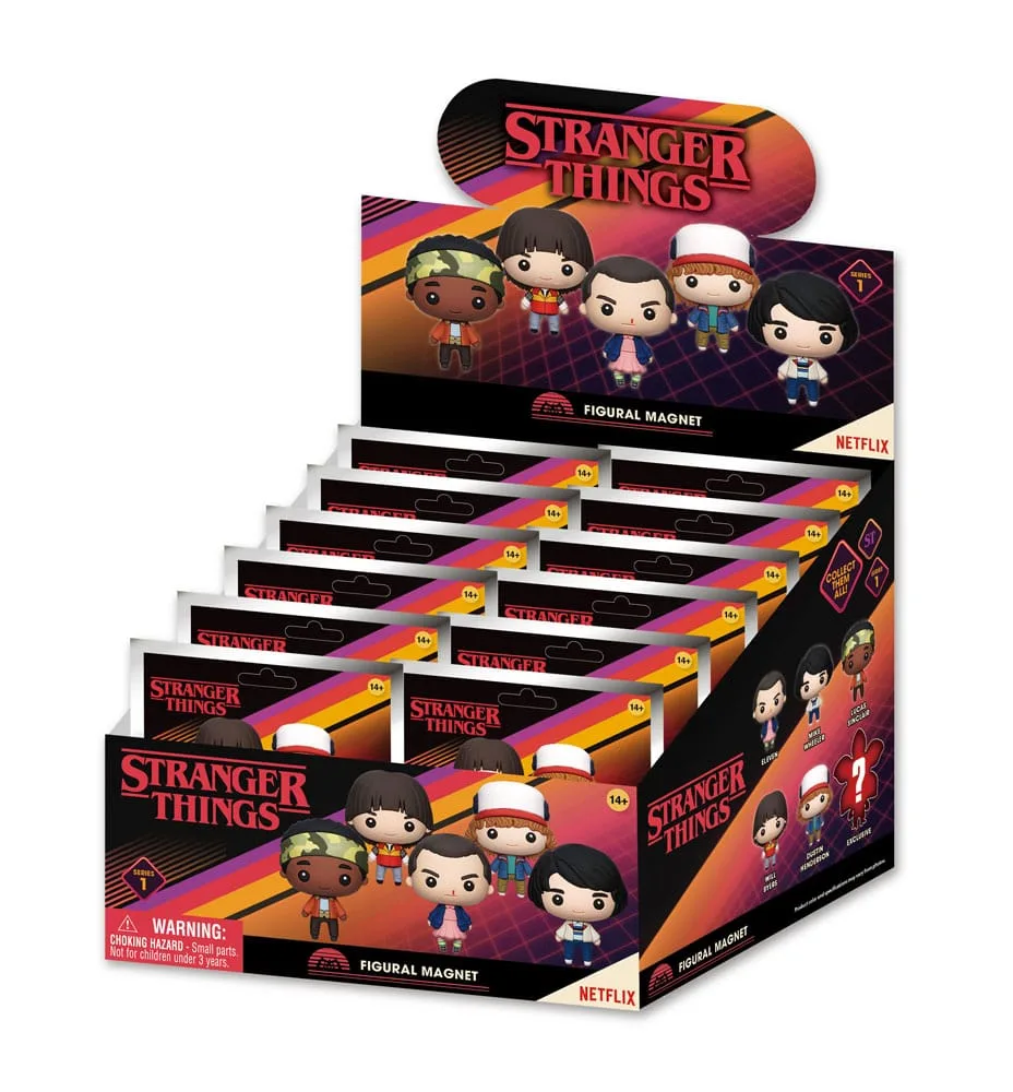 Stranger Things Magnet Blind Bags – Series 1 Display of 12 3