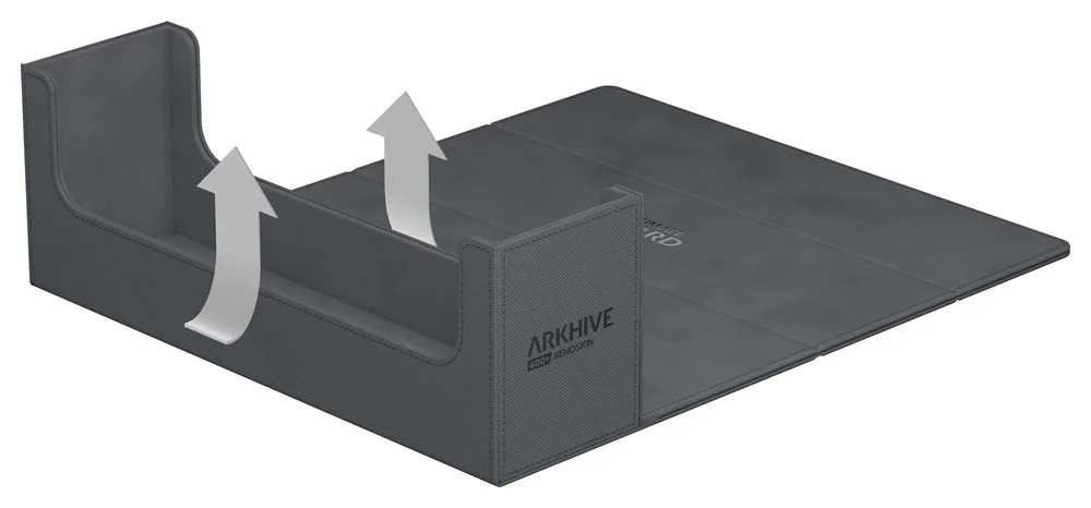 Ultimate Guard Card Storage Box – Arkhive 400+ Xenoskin Grey 3