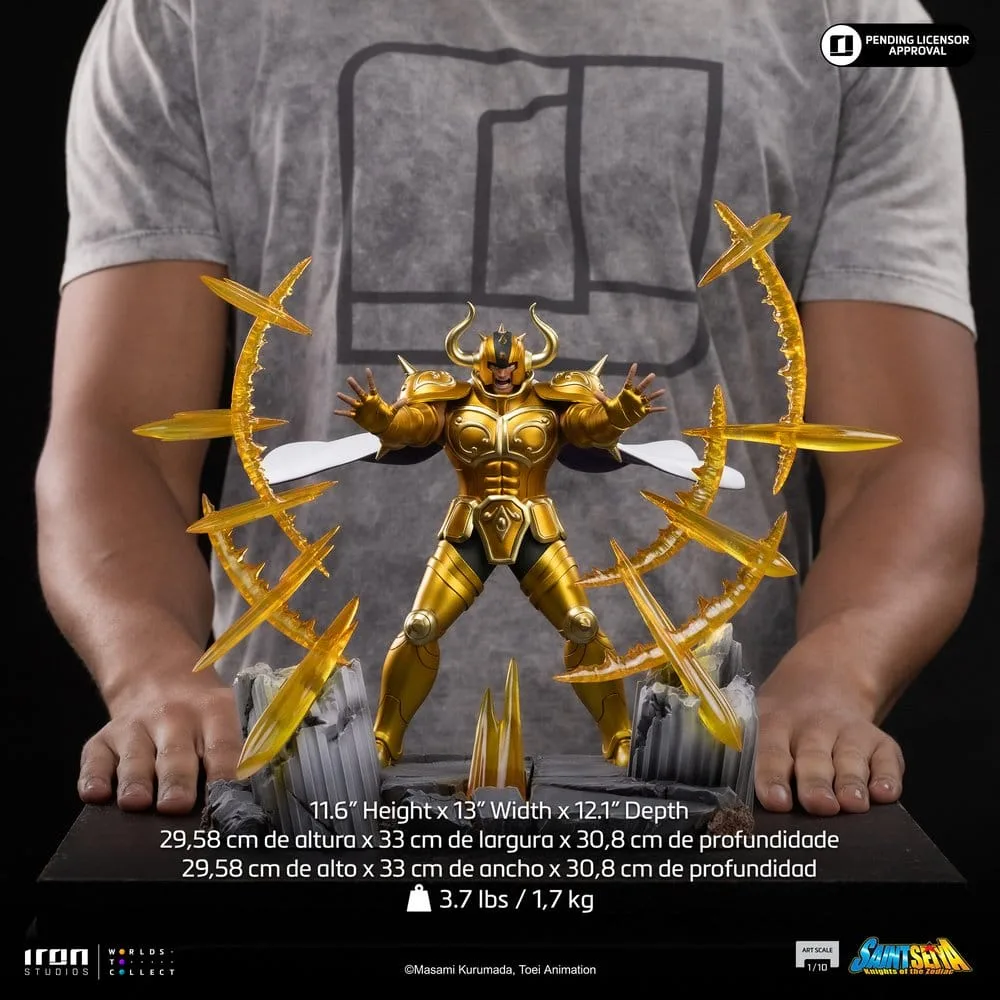 Saint Seiya Art Scale Statue – Taurus Aldebaran 1/10 30 cm 14