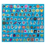 Mickey and Friends Sticker Set – 100 Pieces Assortment of 20 1