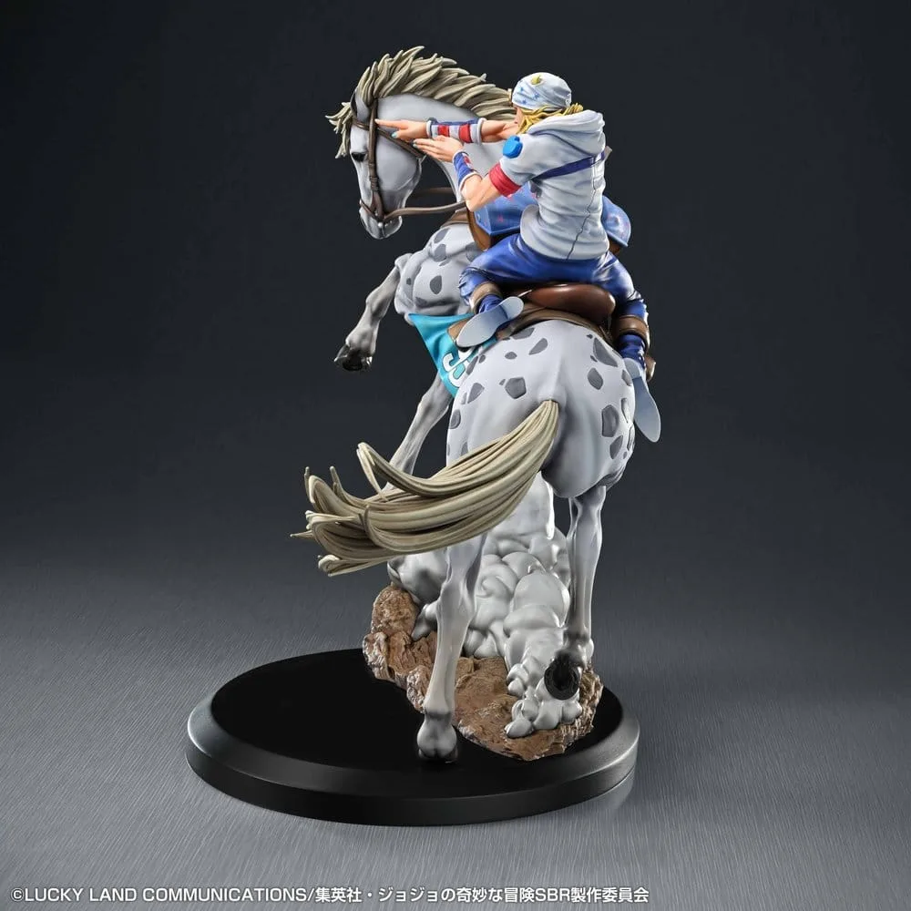 JoJo’s Steel Ball Run Statue – Johnny Joestar and Slow Dancer 30 cm 6