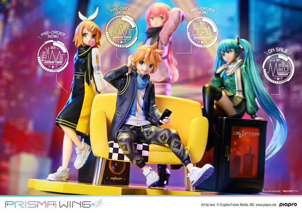 Vocaloid Statue – Prisma Wing Kagamine Len 1/7 18 cm 7