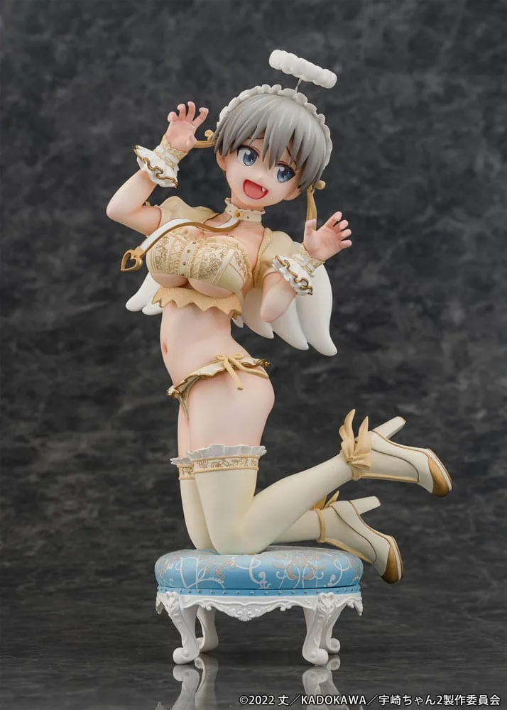 Uzaki-chan Statue – Hana Uzaki Angel Version 1/7 Scale 19 cm 4