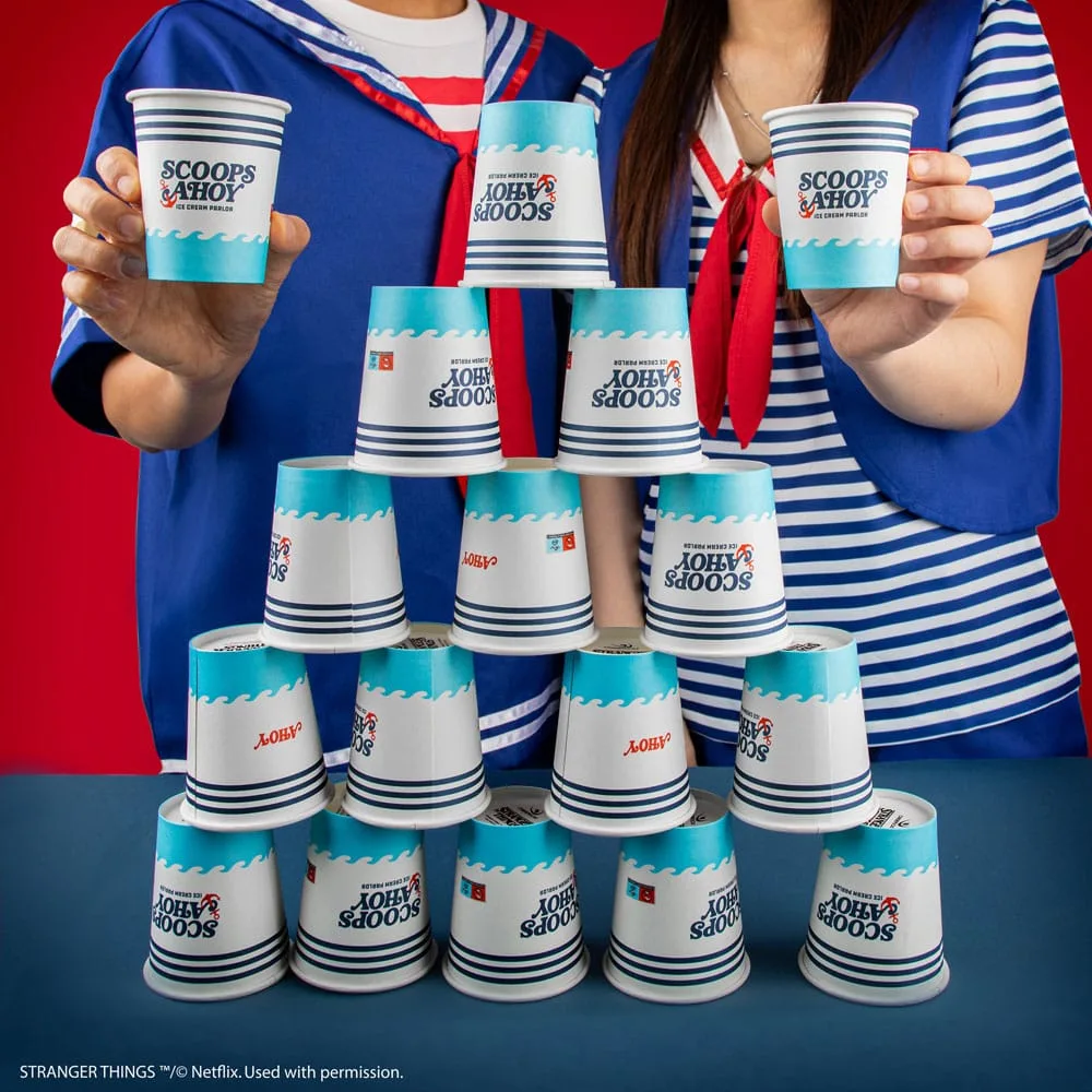 Stranger Things Paper Cups – Scoops Ahoy Set of 24 5