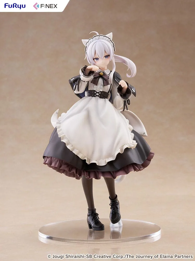 Wandering Witch Statue – Elaina Cat-Ear Maid 24 cm 4