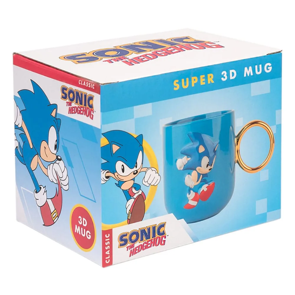 Sonic the Hedgehog Mug – 3D Design 350 ml 5