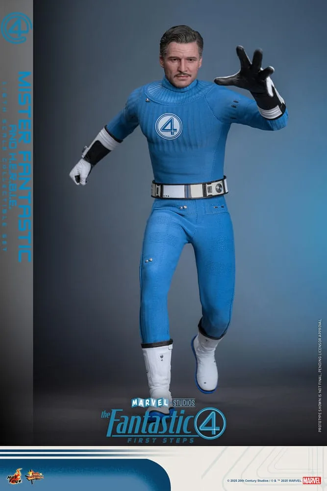 Fantastic Four Figure Set – Mister Fantastic and H.E.R.B.I.E. 30 cm 9