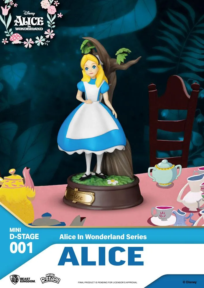 Alice in Wonderland Mini-Dioramen – Mini D-Stage 6er-Set 10 cm 11