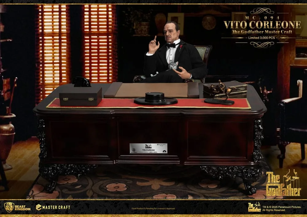 The Godfather Statue – Vito Corleone Master Craft 31 cm 10