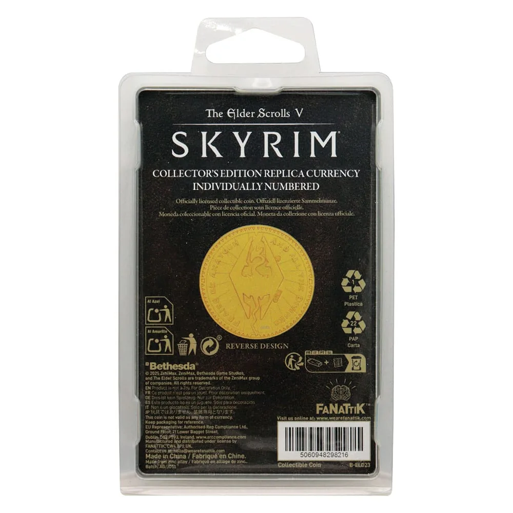 The Elder Scrolls Coin – Septim Misty Gold Edition 38 mm 3