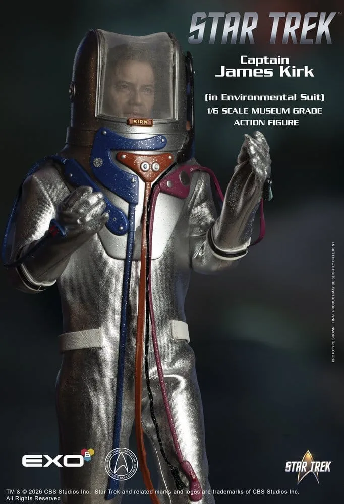 Star Trek Action Figure – Kirk Environmental Suit 1/6 29 cm 7