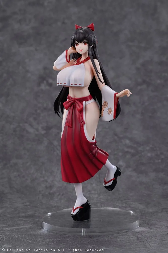 Original Character Statue – Kasuga Miko Misaki 28 cm