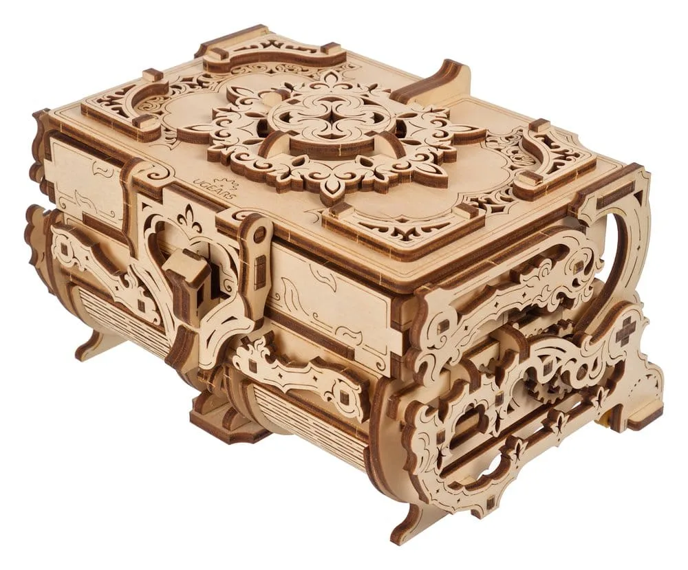 Ugears Wooden Model Kit – Antique Box 6