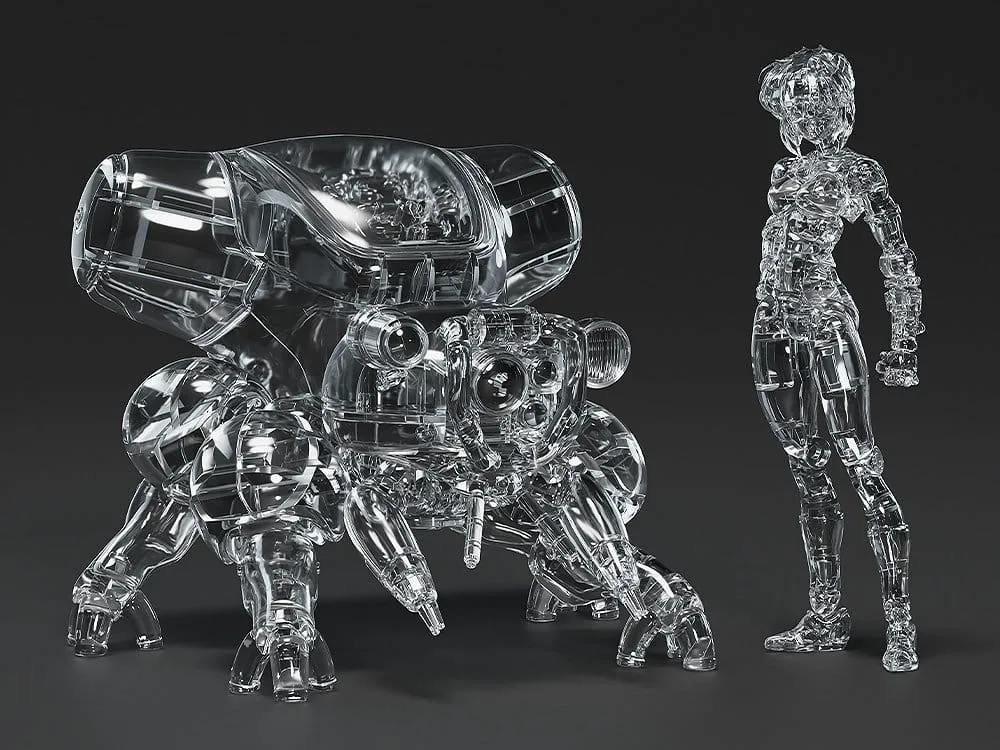 Ghost in the Shell Model Kit – Motoko with Fuchikoma 8 cm 2