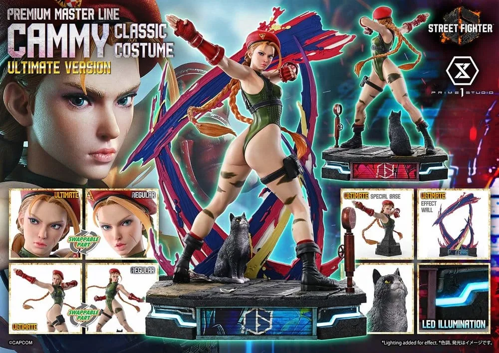 Street Fighter 6 Statue – Cammy Classic Costume Ultimate 54 cm 7