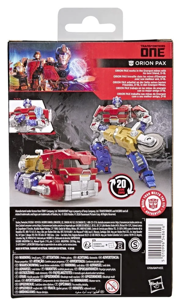 Transformers One Action Figure – Studio Series Orion Pax 12.5 cm 13