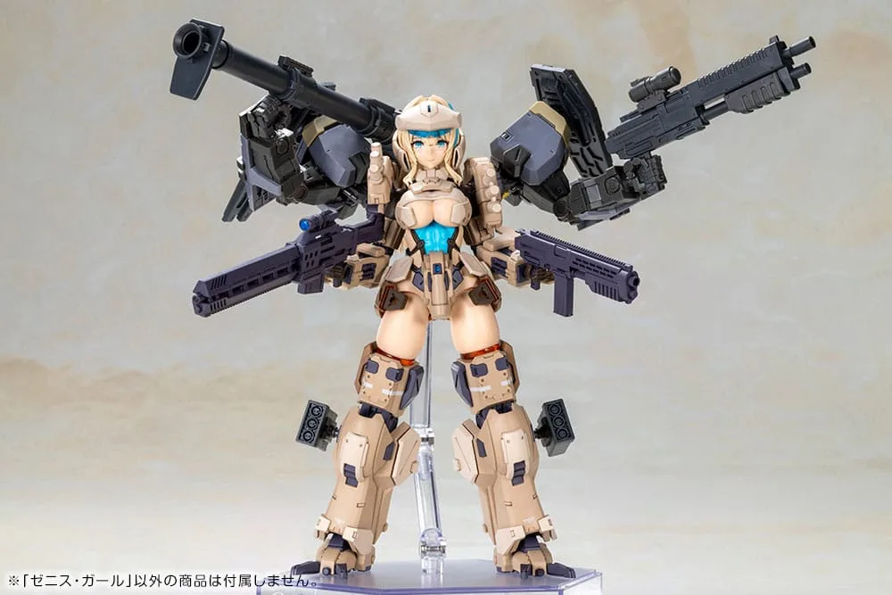 Front Mission Model Kit – Structure Arts Zenith Girl 16 cm 14