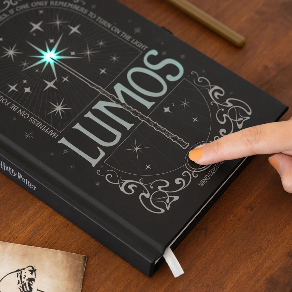 Harry Potter Notebook – Lumos Maxima with Light A5 6