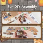 Miniature House Model Kit – CuteBee Morita-Ya 21 x 16 cm 7