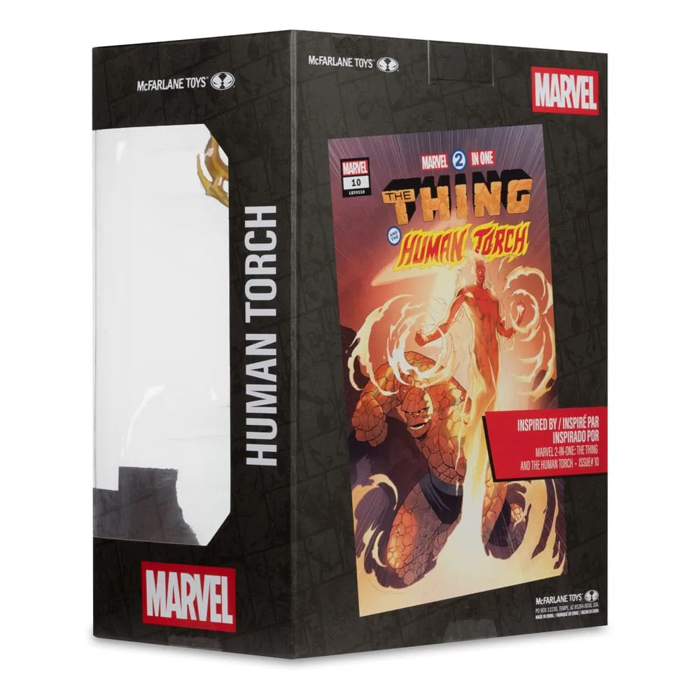 Marvel Statue – Human Torch Marvel 2-in-One 1:6 29 cm 10